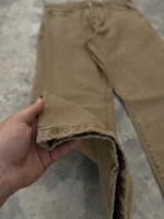 شلوار جین بوت کات نسکافه ای Zara - Image 8