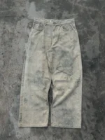 شلوار جین بگ کرم Zara - Image 4