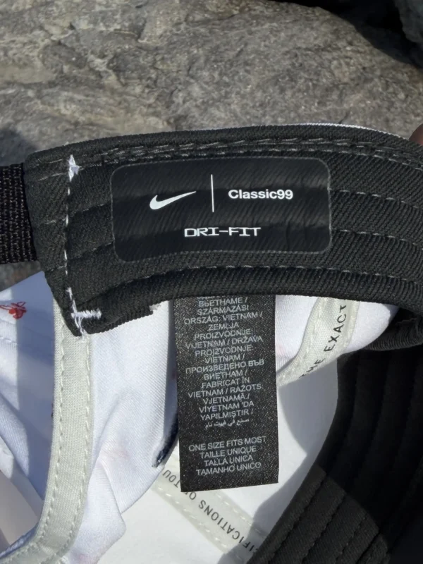 کلاه لبه دار سفید Nike - Image 4